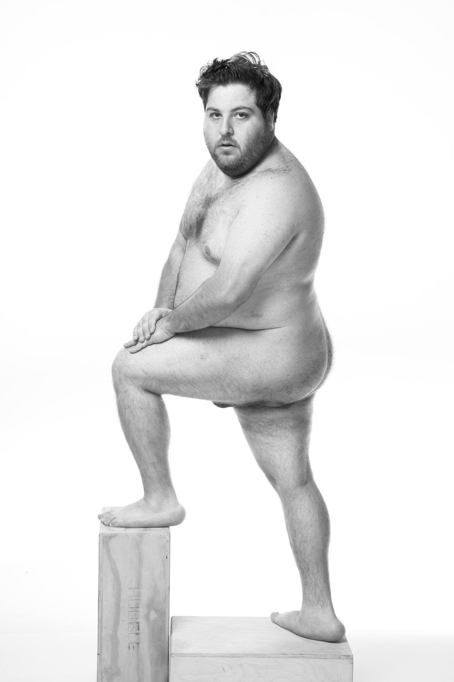 (Mini Version) Nick's Half Nude Photo (Framed + Autographed)